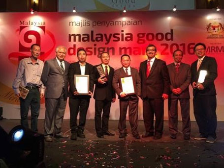 Won 6 Malaysia Good Design Awards